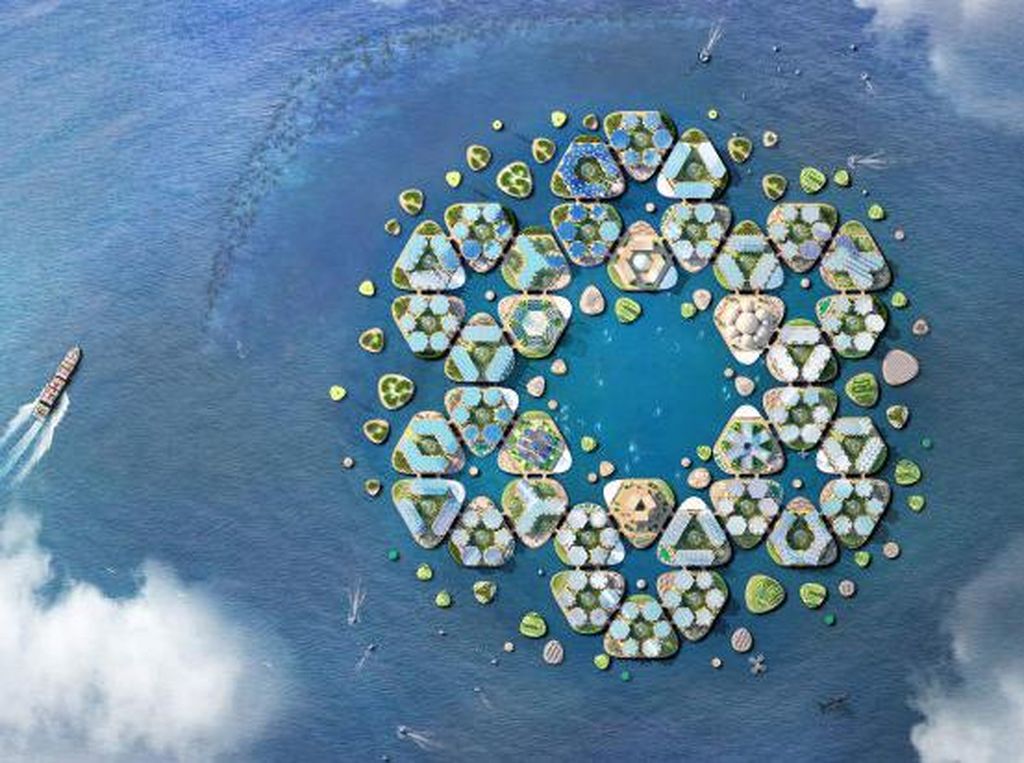 Foto: Kota Terapung Busan di Tahun 2025 Foto: Kota Terapung Busan di Tahun 2025