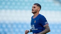 Pertama adalah Mauro Icardi. Striker PSG ini terus terpinggirkan di PSG apalagi sejak kedatangan Messi. Icardi punya catatan apik di Liga Italia kala memperkuat Inter dan Sampdoria dulu dengan koleksi 121 gol dari 219 laga (Getty Images)