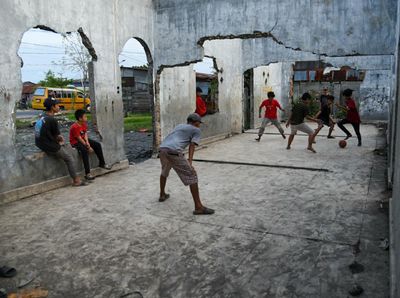 Minimnya Lahan Bermain Anak di Medan