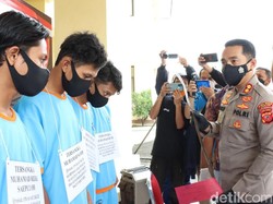 Polisi Tangkap Sembilan Pelajar Pembacok Siswa SMK Cianjur