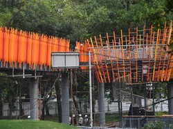 Anies Pamer Progres Taman Tebet, Ada Naturalisasi Sungai-Connecting Bridge