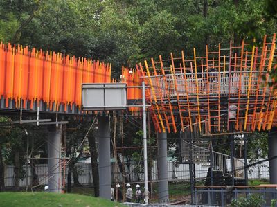 Progres Revitalisasi Taman Tebet Jadi Eco Garden
