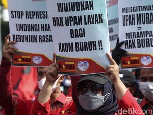 Konsisten, Buruh Kembali Aksi dengan Tuntutan Upah Layak