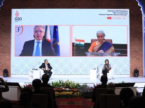 Sri Mulyani Duduk Bareng Menkeu Italia-India Bahas Kesembuhan Ekonomi