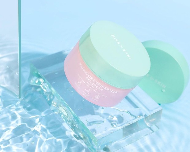 . True to Skin Mugwort Toner & Gel Cream/Foto: Instagram.com/truetoskinofficial skincare dengan kandungan mugwort bagus untuk kulit berjerawat