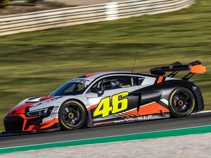 Rossi Tes di Sirkuit Valencia Geber Audi R8, Begini Komentarnya