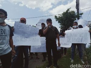 Warga Klaten Demo Protes Gugatan Ganti Rugi Tol Yogya-Solo Dimentahkan
