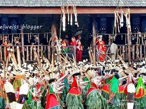 Warna Warni Festival Hudoq Kawit di Samarinda