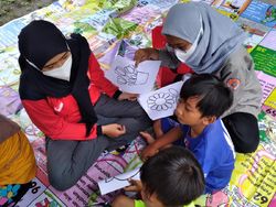 Anak-anak Korban Erupsi Semeru Nelangsa Ingin Dijemput Ortu di Pengungsian