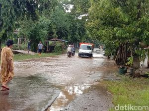 Banjir di Tegalsambi Jepara Berangsur Surut, Begini Kondisinya