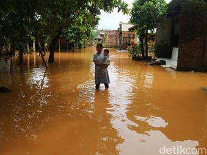 Sungai Meluap, Puluhan Rumah di Tegalsambi Jepara Kebanjiran