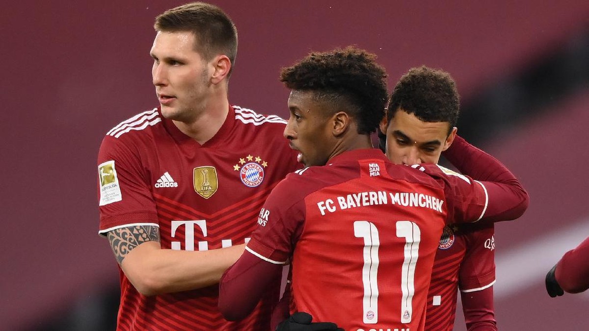 Bayern vs Mainz tuntas dengan kemenangan Die Roten 2-1. (Foto: Getty Images/Sebastian Widmann)