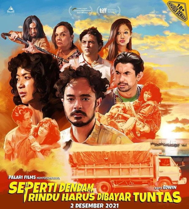 Film Seperti Dendam Rindu Harus Dibayar Tuntas/instagram.com/sepertidendamfilm cover film Seperti Dendam Rindu Harus Dibayar Tuntas