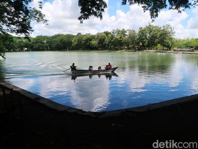 Melepas Penat di Telaga Jonge Gunungkidul yang Tak Pernah Kering