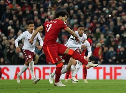 Liverpool Vs Villa: Gol Penalti Mo Salah Menangkan The Reds 1-0