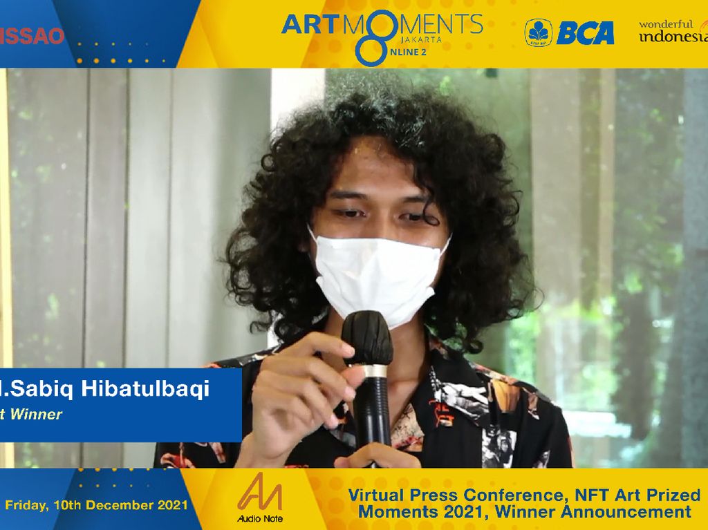 Karya Seni Stiker Berjalan Menangkan NFT Art Prized Moments 2021 Karya Seni Stiker Berjalan Menangkan NFT Art Prized Moments 2021