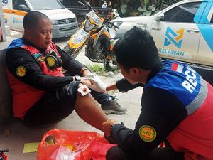 Potret Suka Duka Relawan Erupsi Semeru