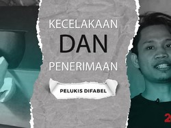 Perjalanan Seniman Difabel Belajar Berdamai dengan Melukis