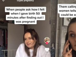 Viral Ibu Muda Baru Tahu Dirinya Hamil 50 Menit Sebelum Melahirkan