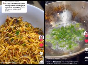 Viral Resep Indomie Kari Ayam Digoreng Pakai Daun Bawang, Rasanya Pas Banget! Viral Resep Indomie Kari Ayam Digoreng Pakai Daun Bawang, Rasanya Pas Banget!