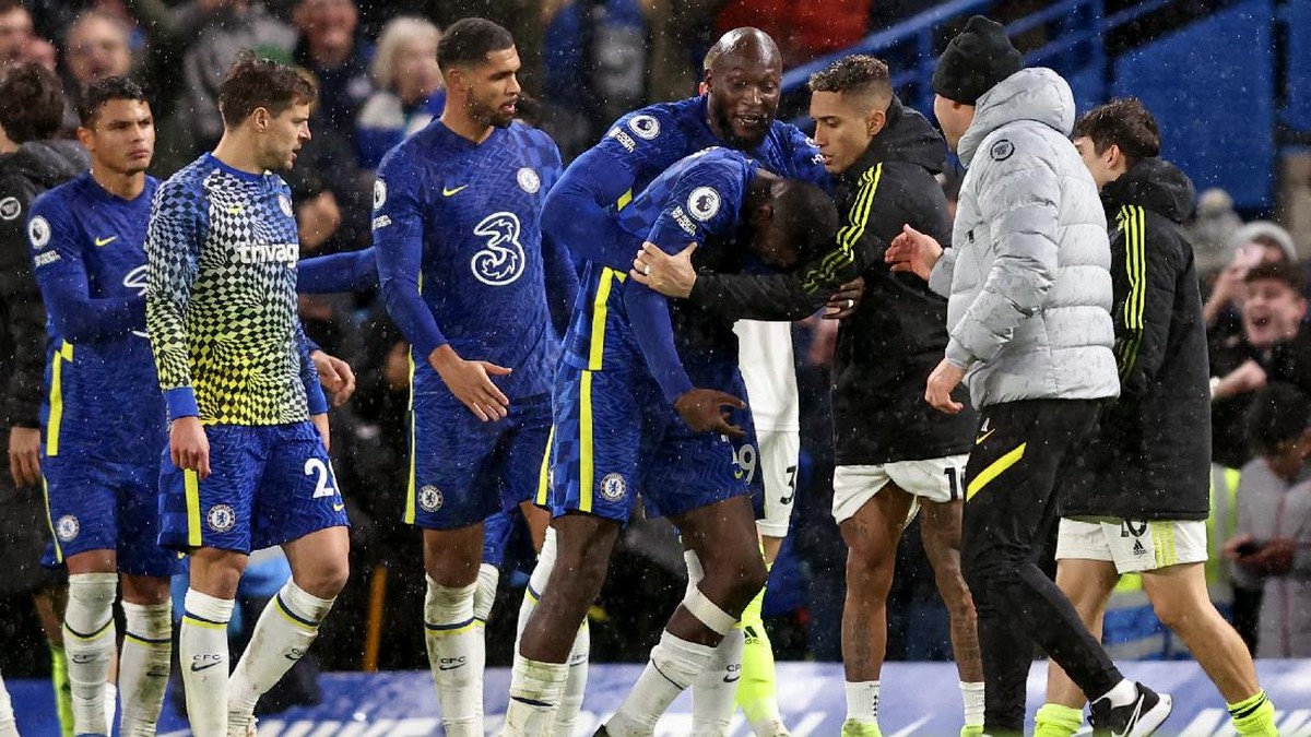 Laga Chelsea vs Leeds United berjalan ketat di pekan ke-16 Liga Inggris. (Foto: Marc Atkins/Getty Images)