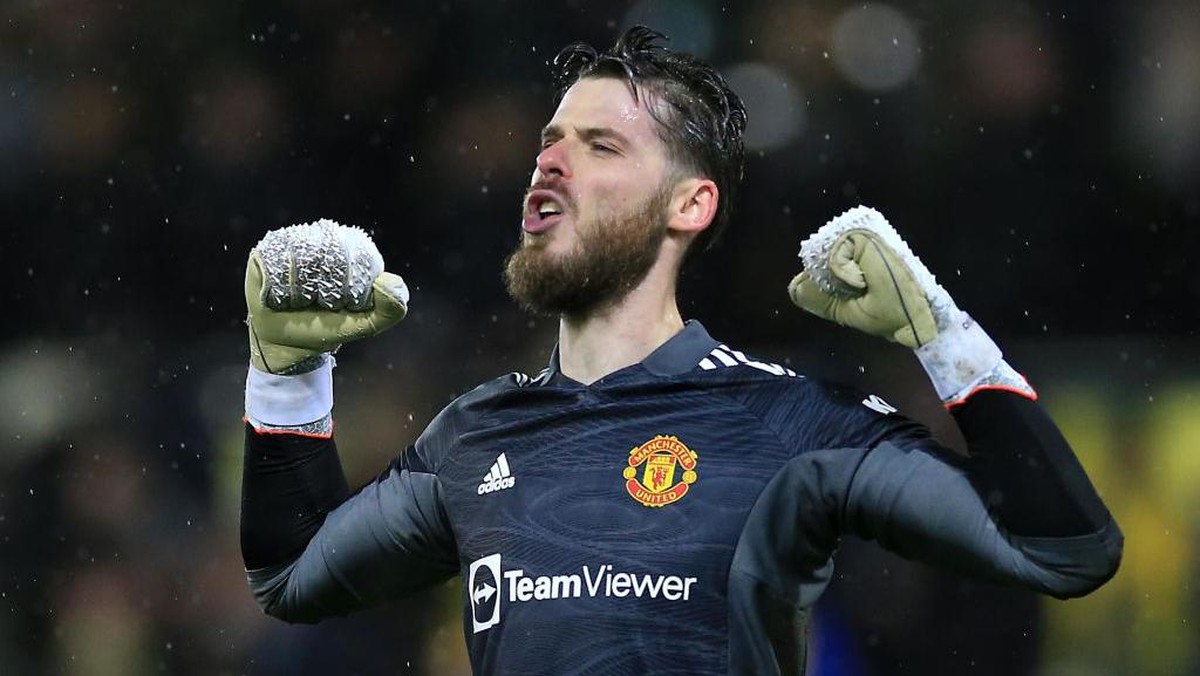 David de Gea tak lagi merasa sebagai orang Madrid. Foto: (Getty Images/Stephen Pond)