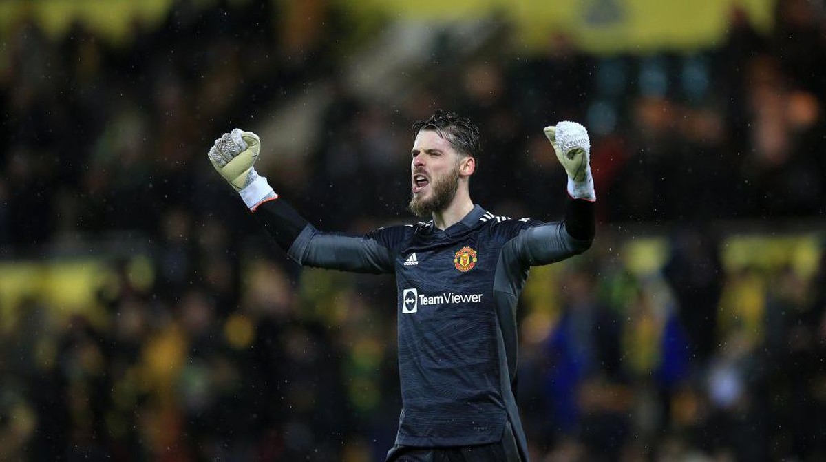David de Gea bercerita soal latihan Manchester United bersama Ralf Rangnick (Foto: Getty Images/Stephen Pond)