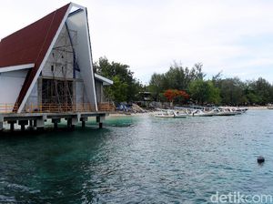 Foto Terkini Gili Trawangan, Sunyi Sepi Bak Kota Mati