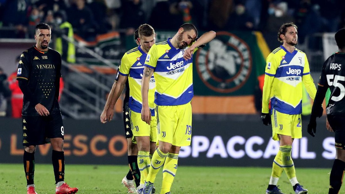 Juventus gagal mengalahkan Venezia. (Foto: Getty Images/Maurizio Lagana)