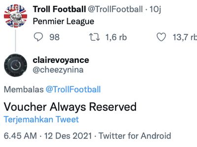 Meme MU, City, Liverpool, Chelsea Gosok Voucher Penalti Harbolnas