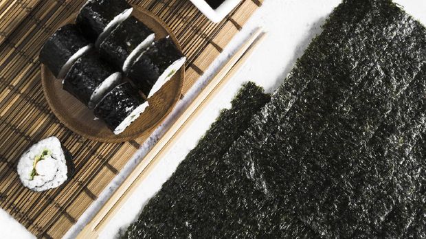 Nori, salah satu jenis rumput laut/Foto: freepik.com/Freepik