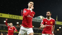 13. Manchester United, 165.5 jam antara kick-off laga pertama sampai laga ketiga di periode sibuk akhir 2021. Foto: Getty Images/Alex Pantling