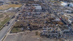 Potret dari Udara Kentucky yang Hancur Diterjang Tornado