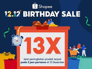 Produk Terjual di Shopee Naik 13 Kali Lipat di 2 Jam Pertama 12.12 Produk Terjual di Shopee Naik 13 Kali Lipat di 2 Jam Pertama 12.12