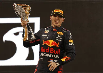 Pesta Sang Juara Dunia F1 Max Verstappen