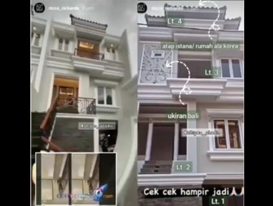 Rumah baru Amanda Manopo