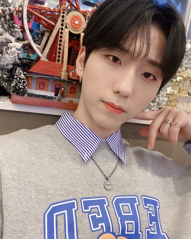 Band terbaru Xdinary Heroes yang resmi debut di bawah naungan JYP Entertainment/instagram/xdinaryheroes_official Anggota Xdinary Heroes bernama Gun Il.