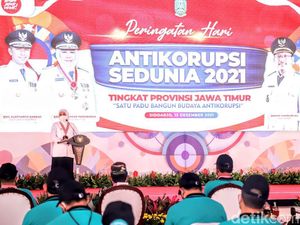 Khofifah Sebut Kekuatan, Tanggung Jawab, dan Moral Jadi Benteng Cegah KKN