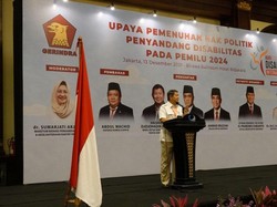 Hashim Janji Gerindra Perjuangkan Disabilitas: Kami Butuh Kalian