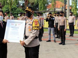 Bongkar Mafia Tanah, Kapolres Sukabumi Diganjar Penghargaan
