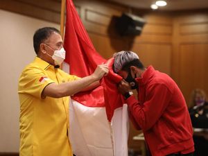 Kushedya Hari Yudo Tetap Bela Timnas Saat sang Ayah Meninggal Dunia Kushedya Hari Yudo Tetap Bela Timnas Saat sang Ayah Meninggal Dunia