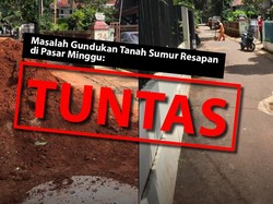 detikcom Do Your Magic: Before-After Penanganan Galian Sumur Resapan Pasar Minggu