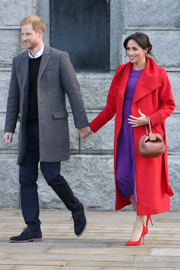 Gaya color block ala roya family