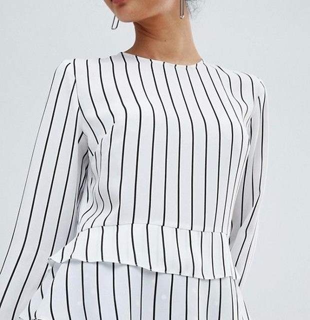 Atasan untuk perempuan berbahu lebar