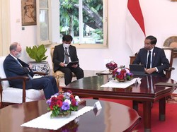 Usai Bertemu Menlu AS, Jokowi Terima Sekretaris Dewan Keamanan Rusia