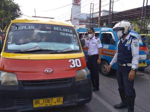 4 Sopir Positif Narkoba Saat Razia Angkot di Medan Diserahkan ke BNN
