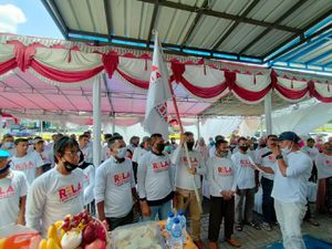 Relawan Airlangga Capres 2024 Deklarasi di Tangerang