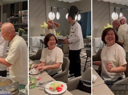 Sweet! Kakak Adik Ini Nyamar Jadi Pelayan Resto Demi Beri Kejutan Orang Tua