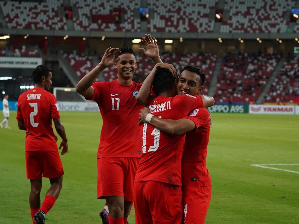 Kalahkan Timor Leste, Singapura Susul Thailand ke Semifinal Piala AFF