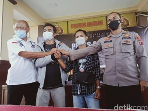 Bentrok Suporter Bola di Klaten Berujung Damai dan Jabat Tangan